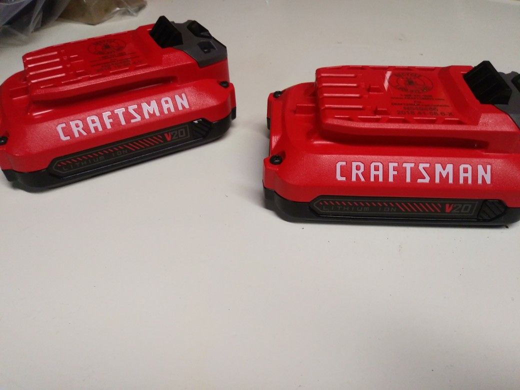 Craftsman V20 1.5AH Battery (1 left)