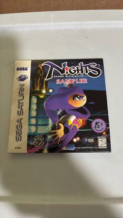 NiGHTS Into Dreams Sampler Sega Saturn