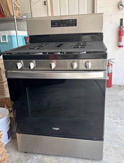 Whirlpool Stainless Steel Gas Range