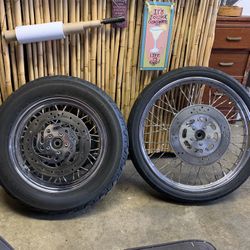 Harley Davidson Rims  For A 87 Softail Custom