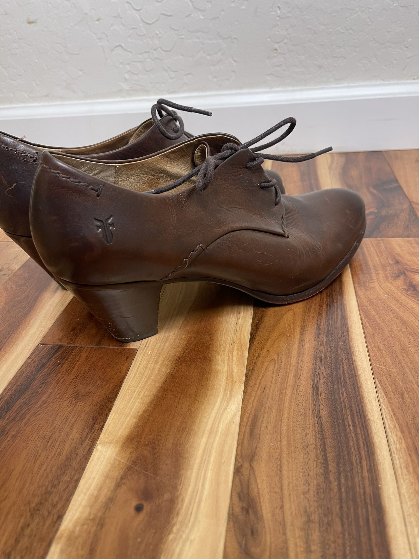 Frye Women’s Leather Booties Heels Size 9.5