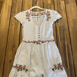 White Romper From American Eagle