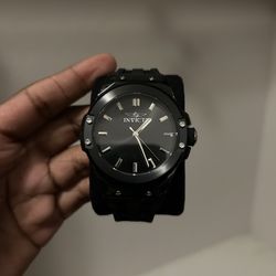 Invicta Black Band Watch