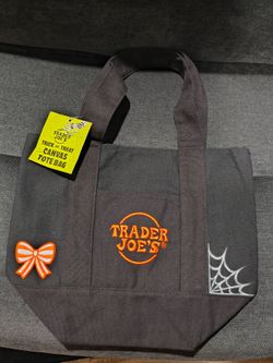 Trader Joe's mini canvas tote