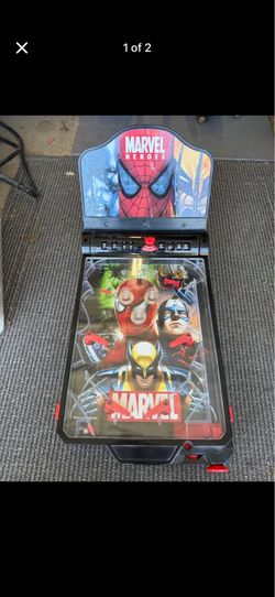 Marvel heroes pinball machine