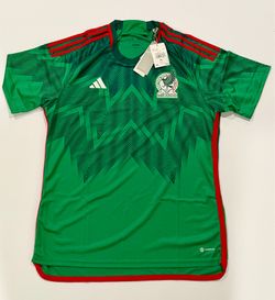 New Adidas X-Large Mexico National Football Team 2022 2023 Home Jersey Original