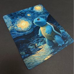 Custom Squirtle pokemon mousepad