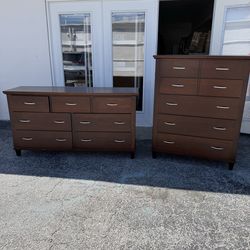 Matching dresser and chest