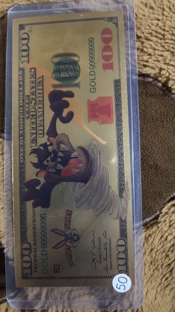 Looney Tunes Foil Money