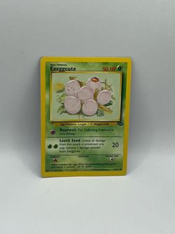 Pokemon Jungle Exeggcute Card #52