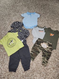 6mo 3-piece Outfits & Onesie 