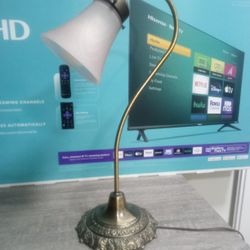 Vintage Brass Gooseneck Lamp