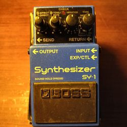 Boss SY-1 Bass and Guitar Synth Pedal