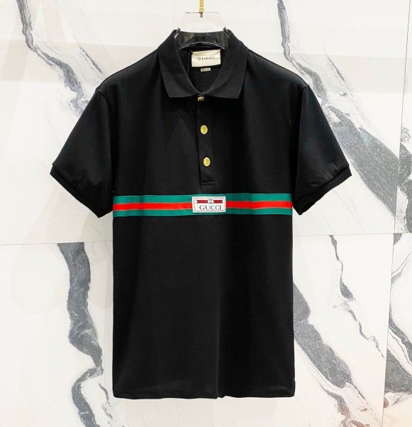 Gucci lapel POLO shirt