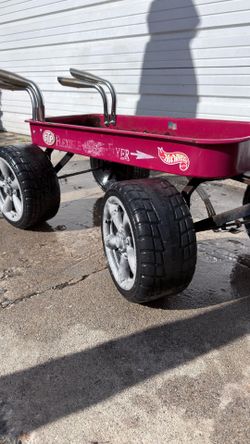 Custom Flexible Flyer Hot Wheels Wagon