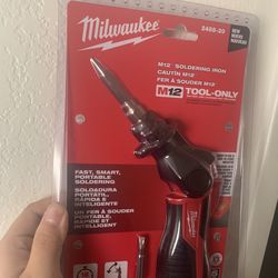 Milwaukee  2488-20 M12 12-volt Lithium-Ion Cordless Soldering iron( Tool- Only)