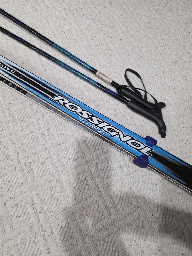 Rossinol X Country Skies Plus Poles!
