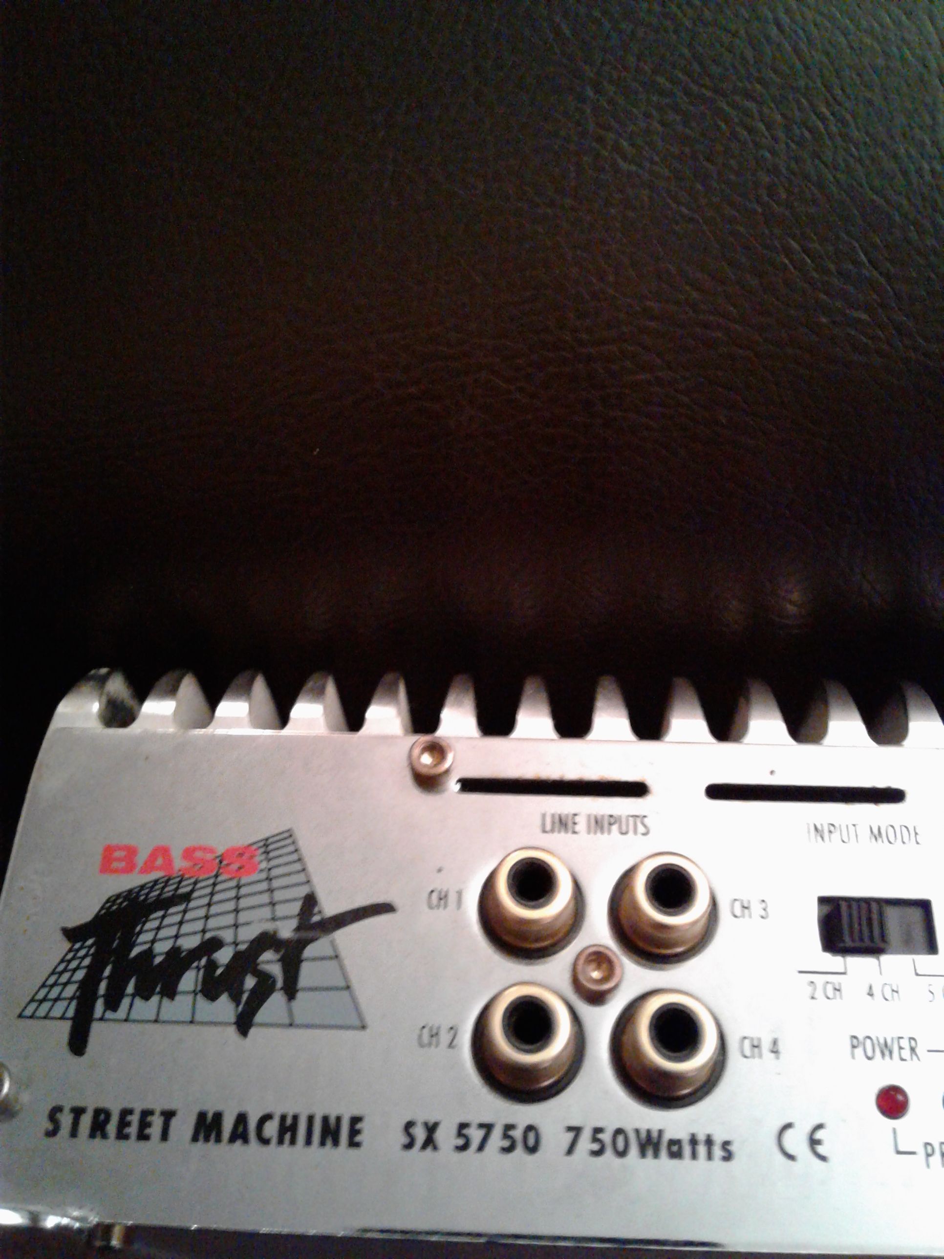 Autotek street machine 750 watt 5 channel car amp