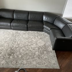 Leather Modern Couch