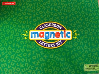 Lakeshore Magnetic Classroom Letters Kit
