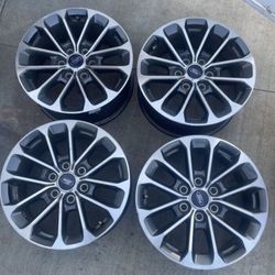 4 X 18x7.5 18 Inch 6x135 6x5.31 Ford F-150 Expedition Stock OEM MACHINED Wheels Rims Only !!!!!