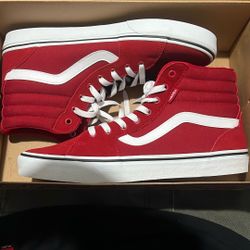 Size 10.5 Men’s new red high tops