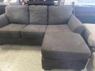 Sectional sofa grey 90”-60”