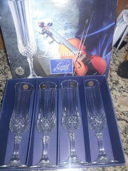 Champagne Flutes Collection by Crystal d'Arques