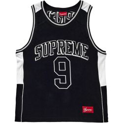 Supreme Black Jersey #9 Size M
