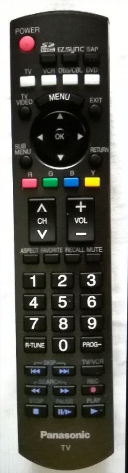 PANASONIC REMOTE CONTROL