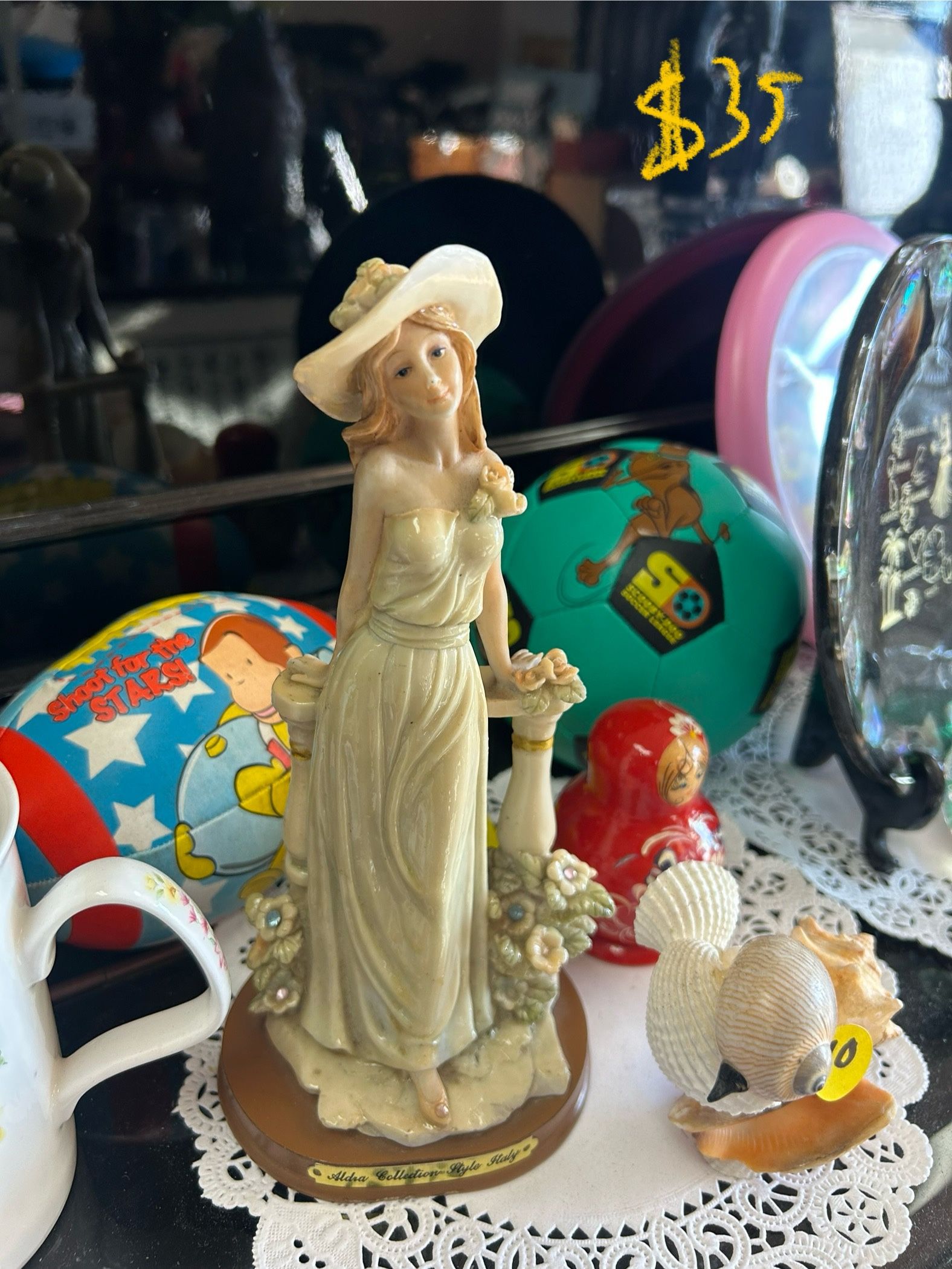 Shudehill Giftware figurine, specifically from the "Alabaster Collection Phyllis" series