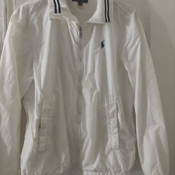 Polo Ralph Lauren Men’s White Shell Jacket