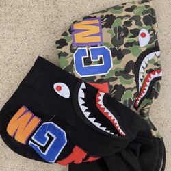 Black Nd Camo Bape Hoodie 