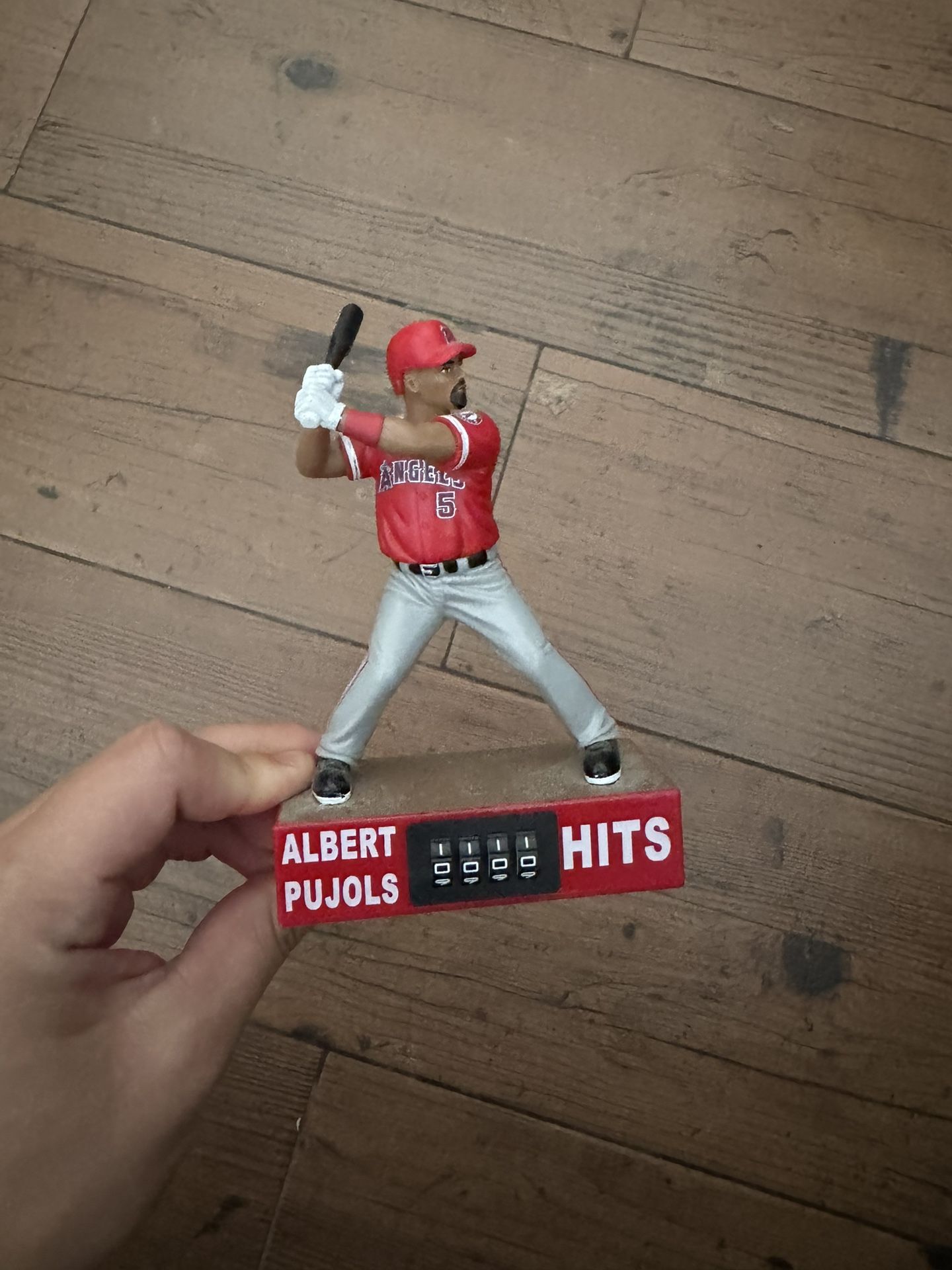 Albert Pujols 3000 Hits Counter Bobblehead/Action Figure