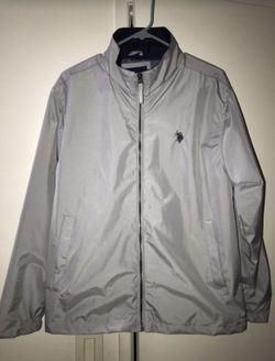 Gray Polo Jacket