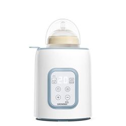 GROWNSY Bottle Warmer, 8-in-1 Fast Baby Milk Warmer with Timer for Breastmilk or Formula, Accurate Temperature Control, Multifunctional Baby Bottle Wa