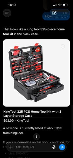 KingTool 325-Piece Home Tool Kit