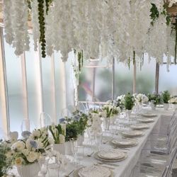 Silk Flower Wisteria Wedding Event Decor