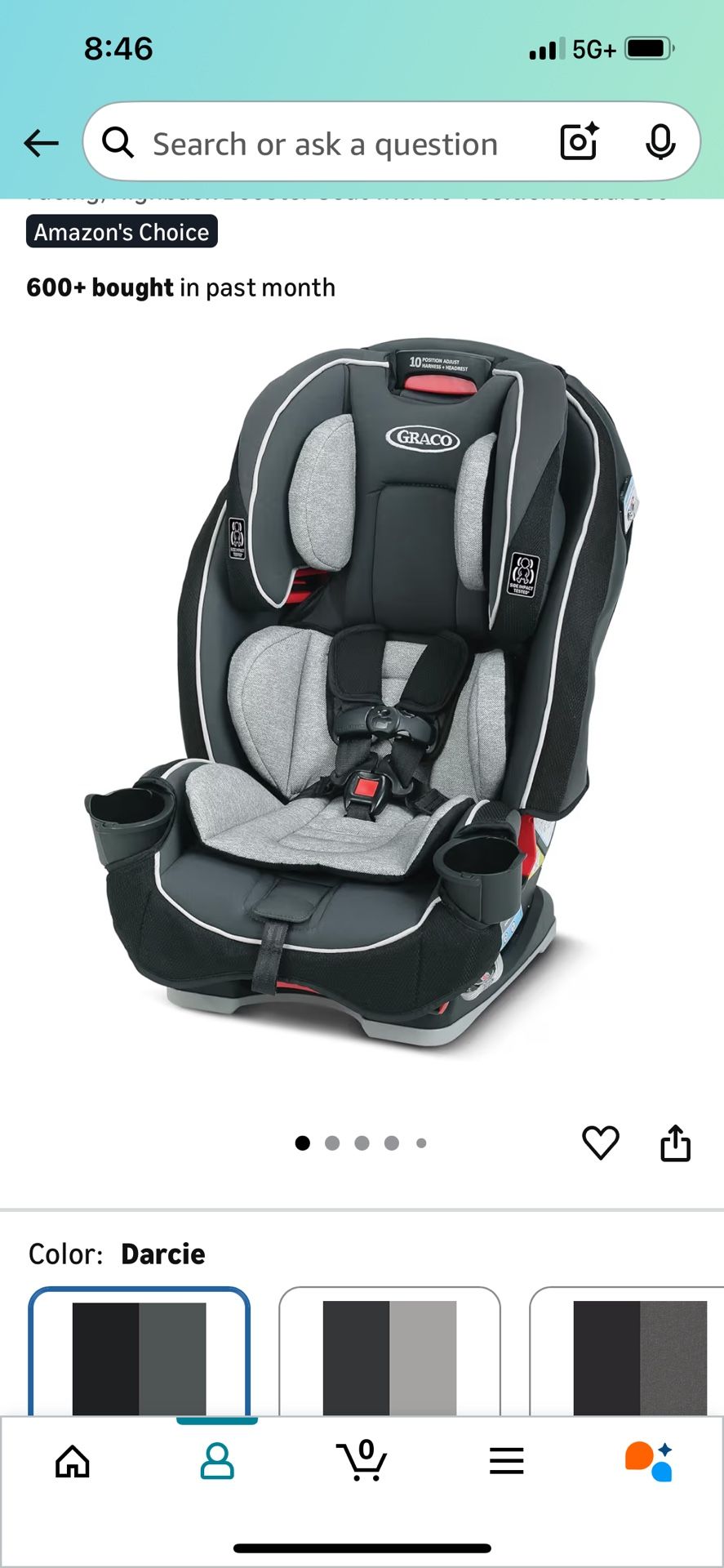 Graco 3 In 1 Toddler Car Seat