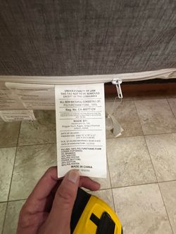 Must sell need gone …RV king mattress 75wx79longx11 thick