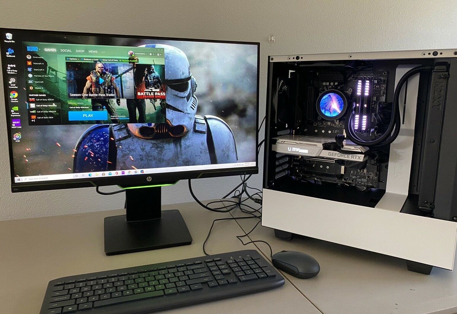 RTX 3070 gaming pc (Everything is included in the price)NO TRADE!