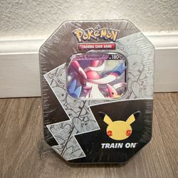 Pokémon TCG 25th Anniversary Celebrations Tin Pack (Dark Sylveon)- Sealed