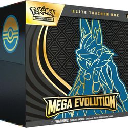 Mega Evolution Elite Trainer Box [Mega Lucario] - ME01: Mega Evolution (MEG)