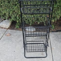 Wire Baskets /rack 13x9 Inch  AROUND 50 Inch  Height 
