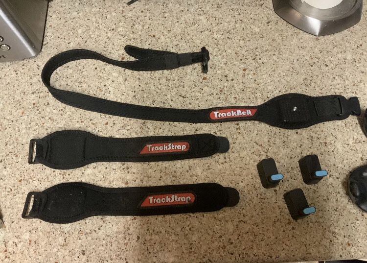 3 HTC Vive Tracker 2.0 With Straps. Full Body Tracking Vr Chat