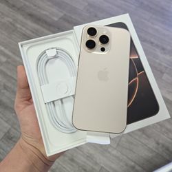 Iphone 16 Pro 128gb Unlocked Brand New Sealed! Financing Available Only 50 Down📲