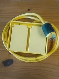 Used Pass & Seymour Portable 20 Dual GFCI Outlet Box