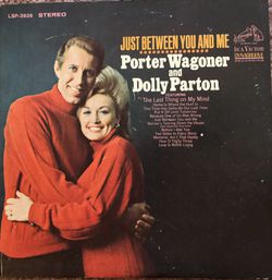 Porter Wagoner & Dolly Parton “Just Between You and Me” Vinyl Album $13.05