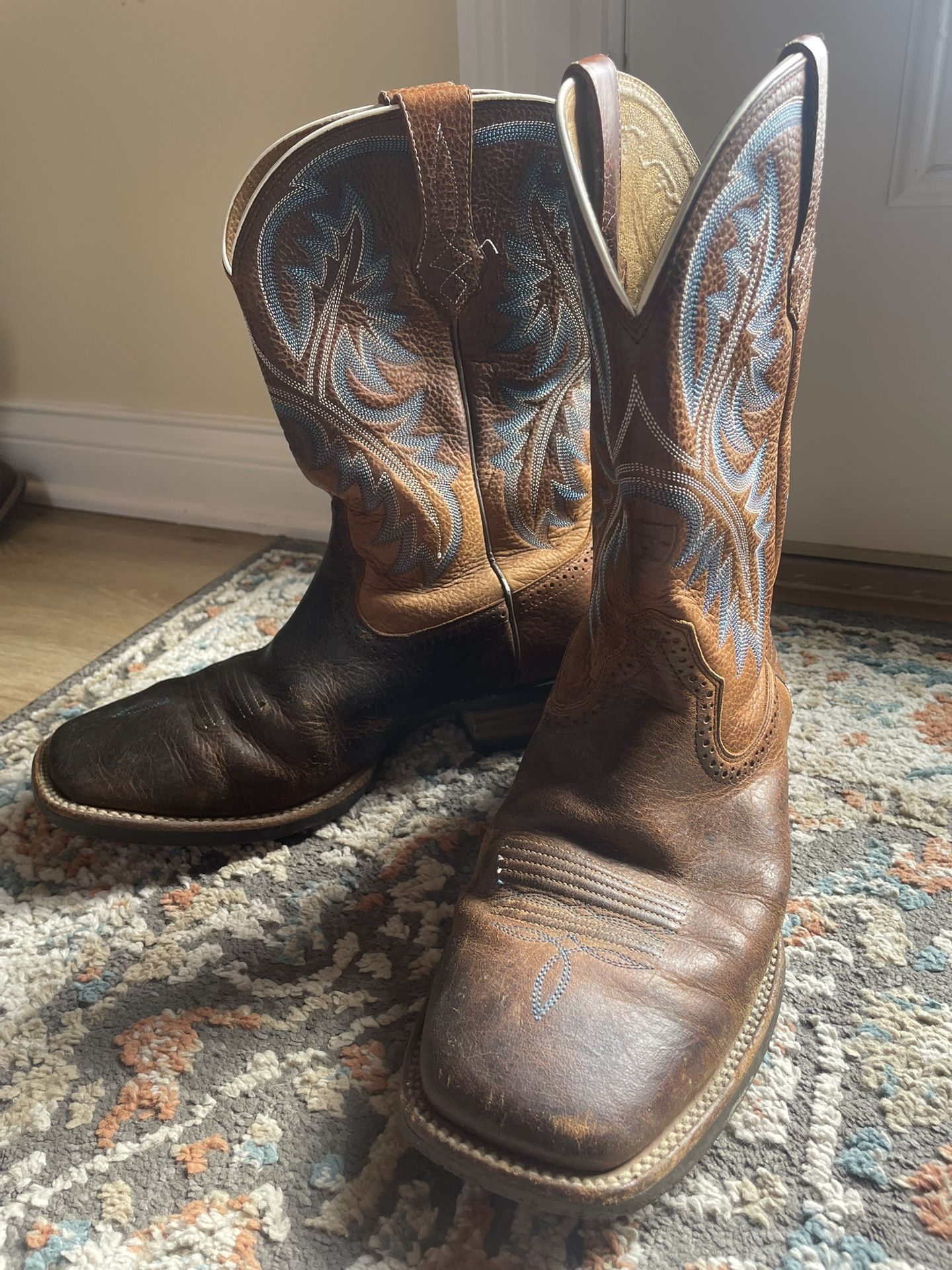 Men’s Leather Cowboy Boots