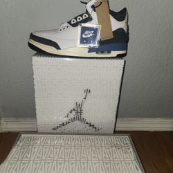 A MA Maniere X AIR Jordan 3 For The Love SIZE 11. Ds. 261